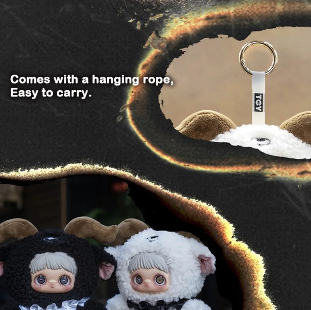MayMei Dark Forest Series Plush Blind Box - FRIEND WHITE -NIB - Picture 3 of 6